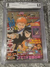 BGS 6.0 Weekly Shonen Jump 2001 36 37 Japanese Japan Manga 1st Bleach Ichigo picture
