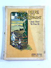 Antique 1910's John Deere Farm Equipment Catalog Moline Ill  tractor COMPLETE picture