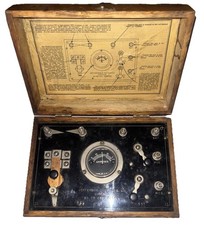 Antique Jefferson Electric No 25 Coil Tester Chicago Ignition Tester Model T Era picture