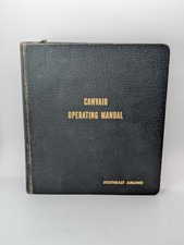 Southeast Airlines Convair Airplanes Operating Manual Pilot Book VTG 50's RARE picture