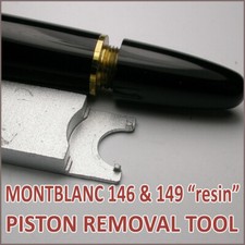 MONTBLANC 146 + 149 PISTON REMOVAL TOOL DISASSAMBLE PEN REPAIR WRENCH KEY OPENER picture