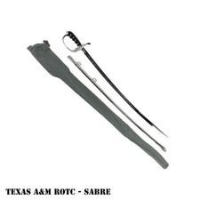 Texas A&M ROTC M1902 Army Style Sabre Sword ~ 32