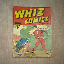 Whiz Comics 10¢ Comic Book February 1940 Golden Age (reprint) picture