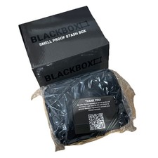 BLACKBOX Smell Proof Stash Box BY Kulbi. Lockable Storage Container Compartments picture