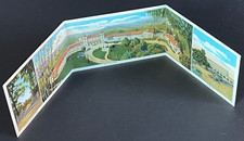 1927 Boyes Hot Springs Hotel Sonoma California Tri-Fold Panorama Postcard M2155 picture