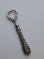 Vintage OLRI Silver-Plated Bottle Opener picture