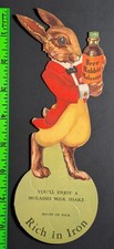 Vintage Brer Rabbit Molasses Diecut Bottle Topper picture