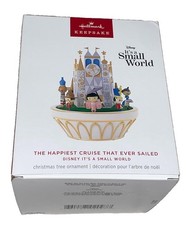 NEW Hallmark Keepsake 2024 Disney It's A Small World Sound Motion Ornament Inbox picture
