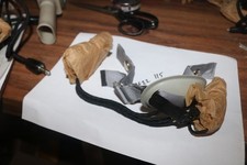 NOS USAF USN flight helmet chinstrap w chin mtd microphone Roanwell 10788 picture