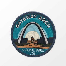 Gateway Arch National Park  Patch Iron-On Applique Souvenir Gift picture