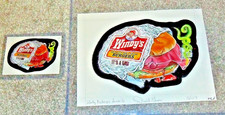 2007 TOPPS Wacky Packages #14 WENDYS WINDYS BURGERS ORIGINAL ART David Gross picture