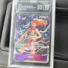 Bandai One Piece 2025 Nami OP09-070 Alternate Art English Card picture