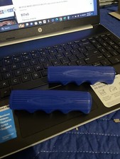Classic vintage bicycle handlebar grips Blue Red Or Black picture