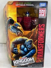 Kd-Ex Transformers Kingdom Burning Optimus Primal Takara Tomy picture