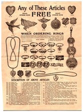 Original Early 1900s - S.H. Burns & Co Order From - Brooklyn, New York picture
