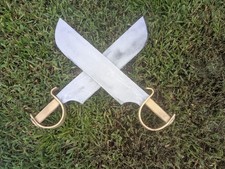 Handmade Eva Foam Pair  Of Butterfly Swords picture
