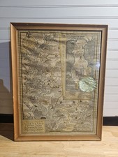 Vintage 1947 Historical Map Maryland Eastern Shore Chesapeake Bay Tilghman... picture