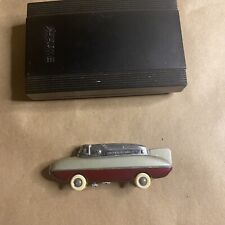 Rare CIGARETTE LIGHTER BLUE BIRD-SAROME AUTOMOBILE Red Rolls + Works With Case picture