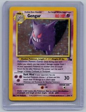 (NM) Gengar 5/62 Holo - Pokemon Fossil picture
