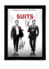 SUITS SIGNED & FRAMED PHOTO POSTER 12