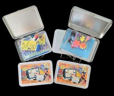 Lot of 5 Vintage Tin-To-Go Summer Fun Activity Tins 2005 Horizon Group Unopened picture