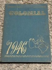 1946 Hempstead High School Colonial Yearbook Long Island New York Signed picture