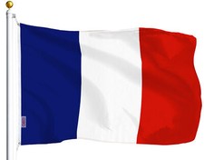 France French Flag 3x5 Ft Outdoor Soccer Football Fan Brass Grommets G128 picture