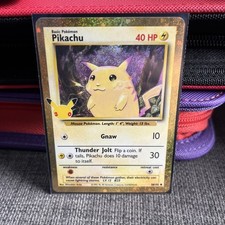 Pikachu 58/102 Classic Collection Pokemon 30th Anniversary 30th Celebration picture
