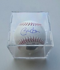 PRESIDENT BARACK OBAMA Hand-Signed Autograph Baseball W/COA & (Protective Case) picture