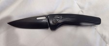 SOG Knives One-Zero XR Black S35VN Aluminum Pocket Knife picture