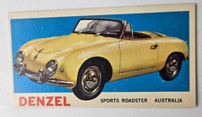 1961 Topps Sports Cars #38 Denzel Sports Roadster Australia (A) picture