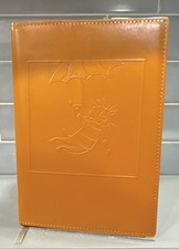 New Edward Gorey Collectible Leather Journal Book Vintage 2003 Unused picture