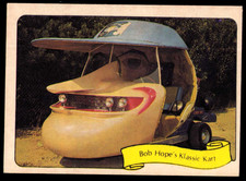 Original 1975 • BOB HOPE'S KLASSIC KART Barris KUSTOM CARS Fleer Sticker Card NM picture