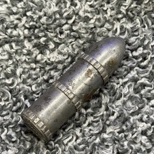 VINTAGE MILITARY TRENCH ART SHELL LIGHTER INTERESTING DESIGN SOLD AS IS picture
