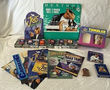 VTG CAMEL LOT: SIGNS, Catalogs ADVERTISING MATCHBOOKS~Miami NEW YORK, Lighter + picture